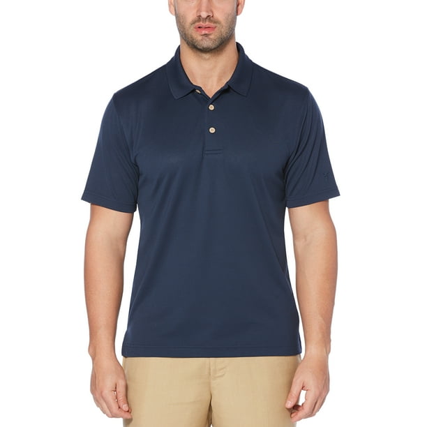 Cubavera Mens Essential Textured Performance Polo Shirt Cubavera Mens Essential Textured Performance Polo Shirt